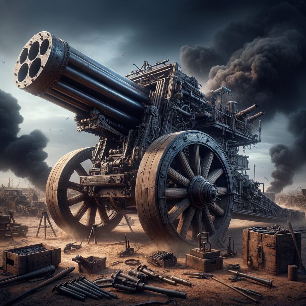 Industrial Age Bantu Anti-Aircraft Gun