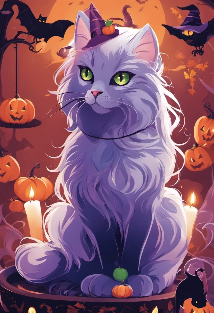 Witch Cat Familiar