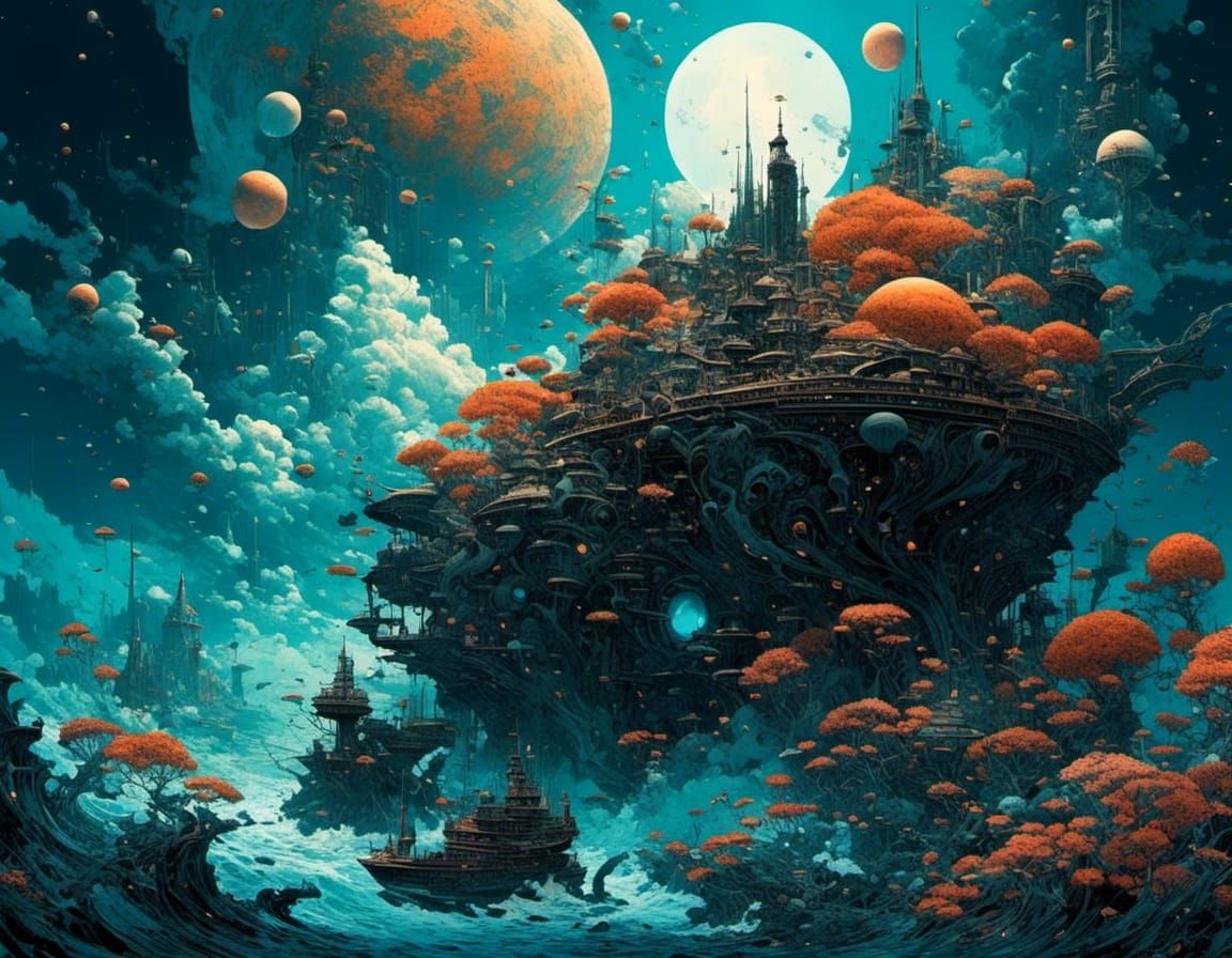 Adam in Garden of Earthly Delights, Comic Art