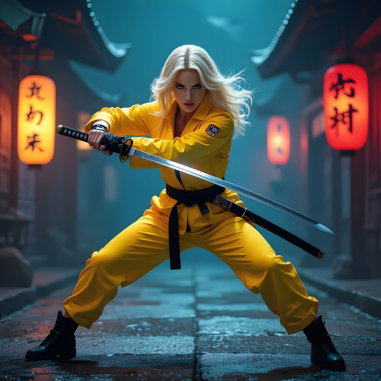 Blonde Woman Seeking Revenge