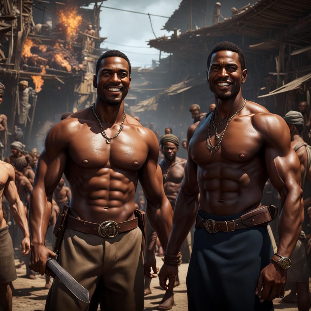 Vintage Men Enjoying the Great Outdoors