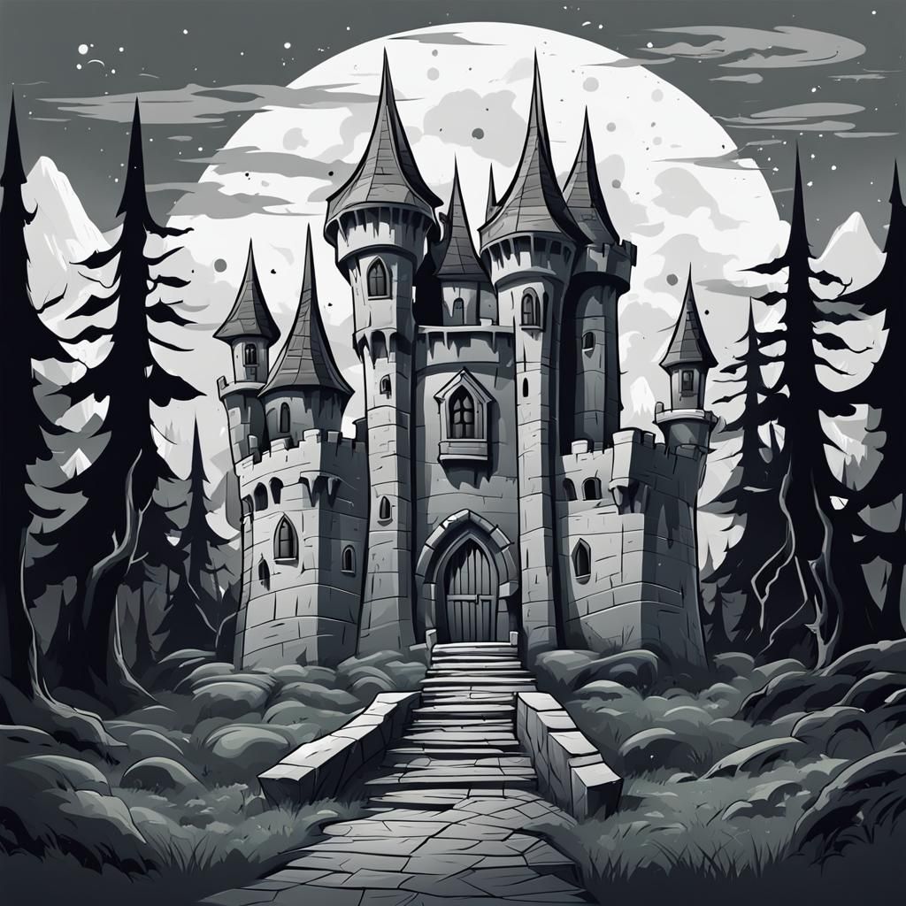 The Haunted Forest. The Forgotten Castle.