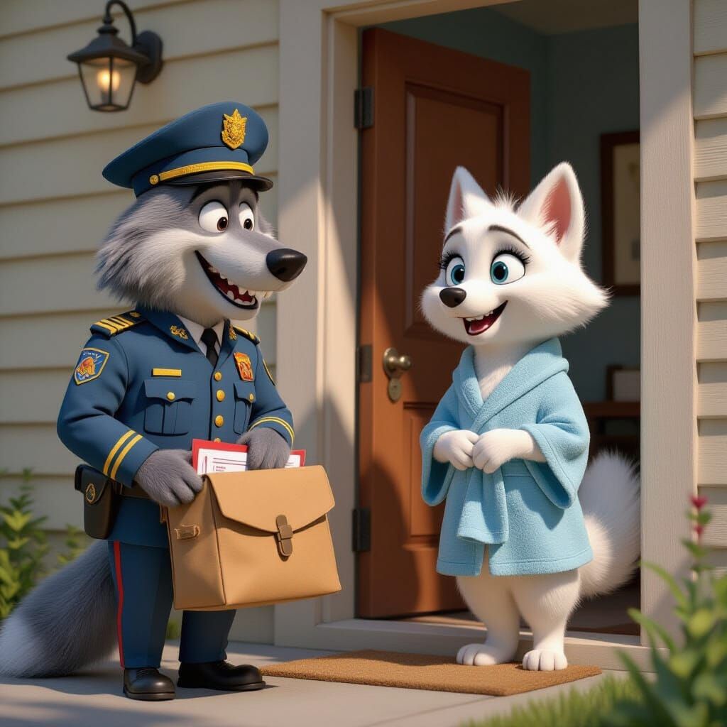 The postman always rings twice! 📬