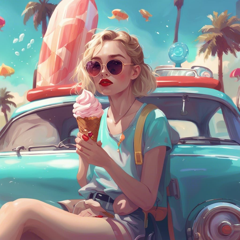 Retro Summer aesthetic ~