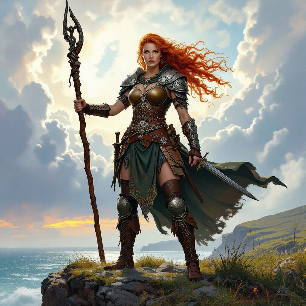Scáthach: Celtic Warrior on the Isle of Skye