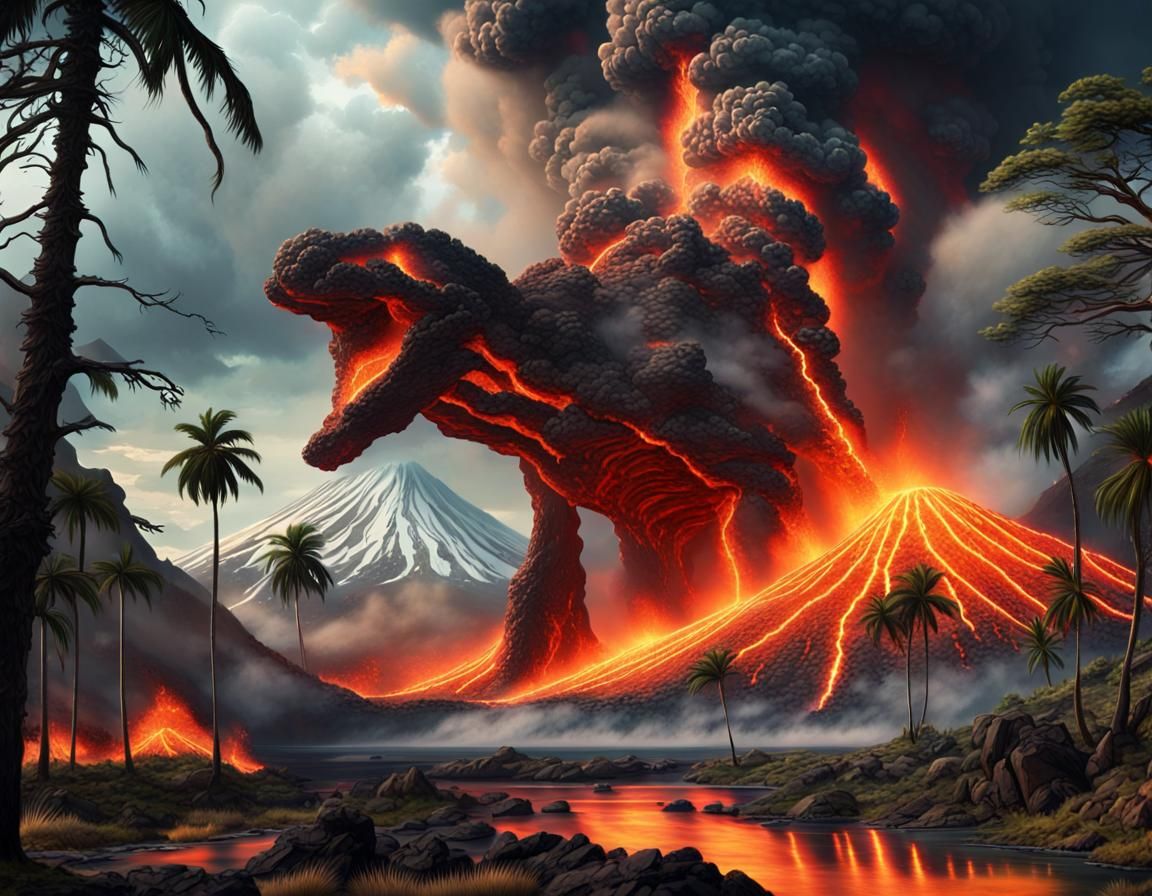 Exploding Volcanoes Create Prehistoric Terror