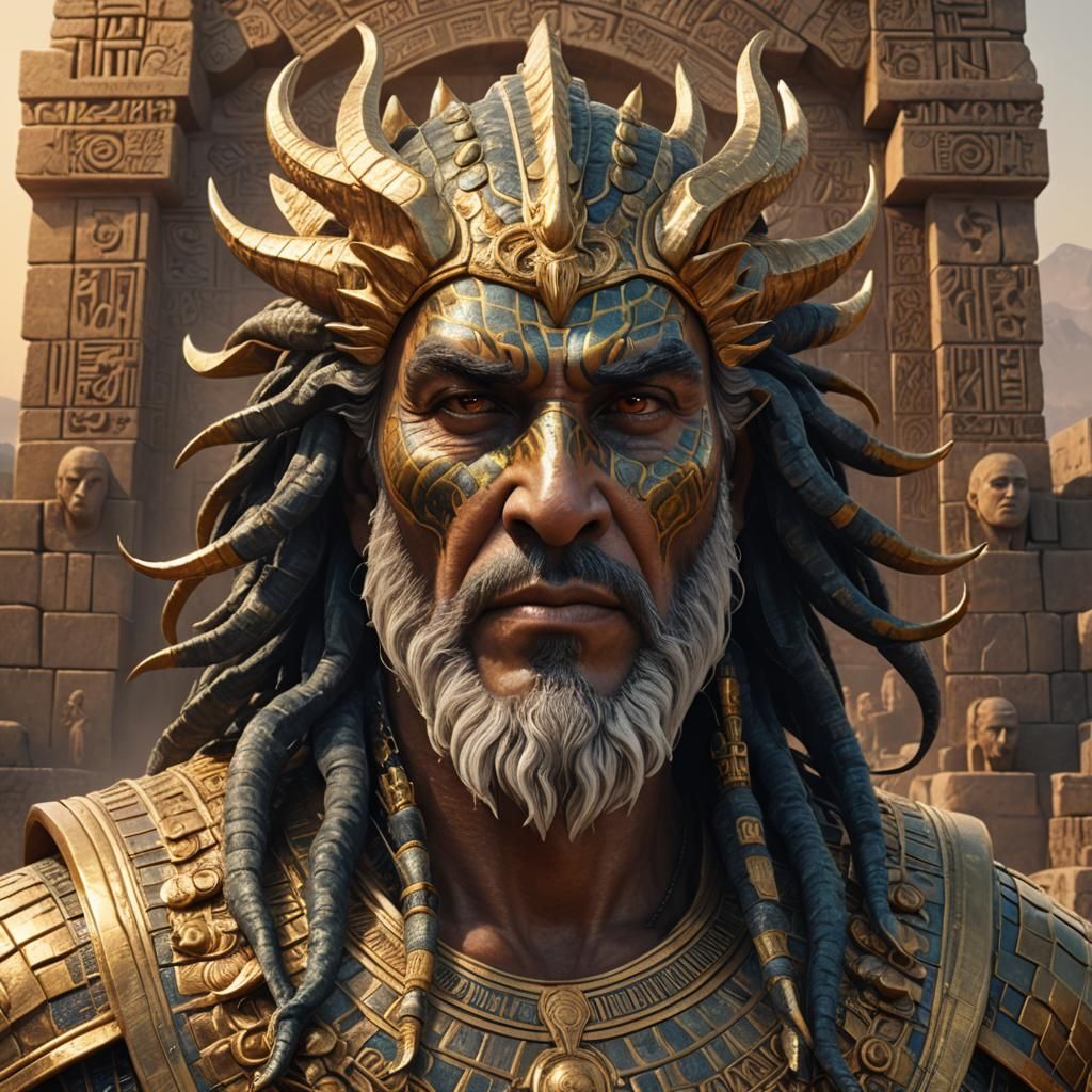 Regal Sea Demon in Ancient Mesopotamia