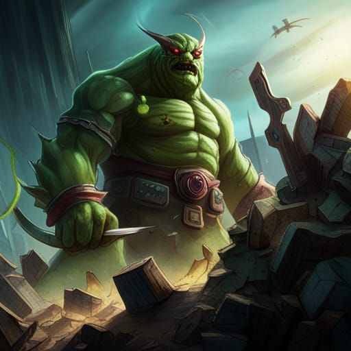 4K Rendering of a Grotesque Abomination