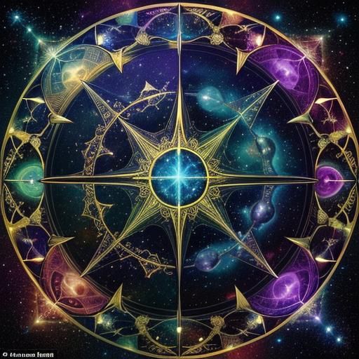 Cosmic Gatekeepers Between Realities with Astral Costumes