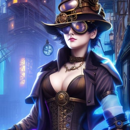 Seinen Cyber Steampunk