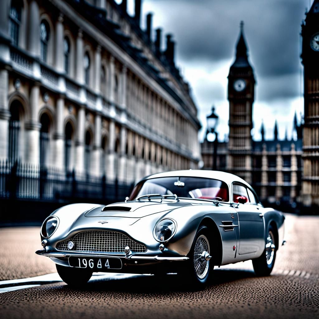 Aston Martin DB4 GT Zagato in London