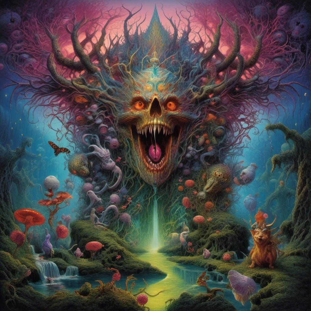 King Bladimir in Nightmare Wonderland: Surreal Cryptids