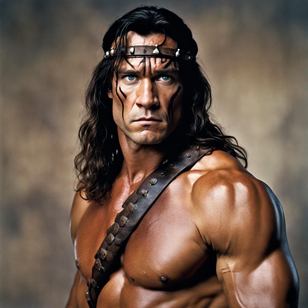 Conan the Barbarian Portrait in Professional Photography Sty...
