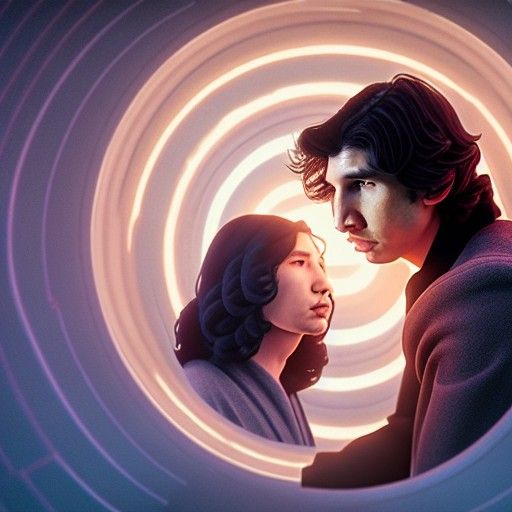Telepathic Communication: Ben Solo in Sci-Fi Art