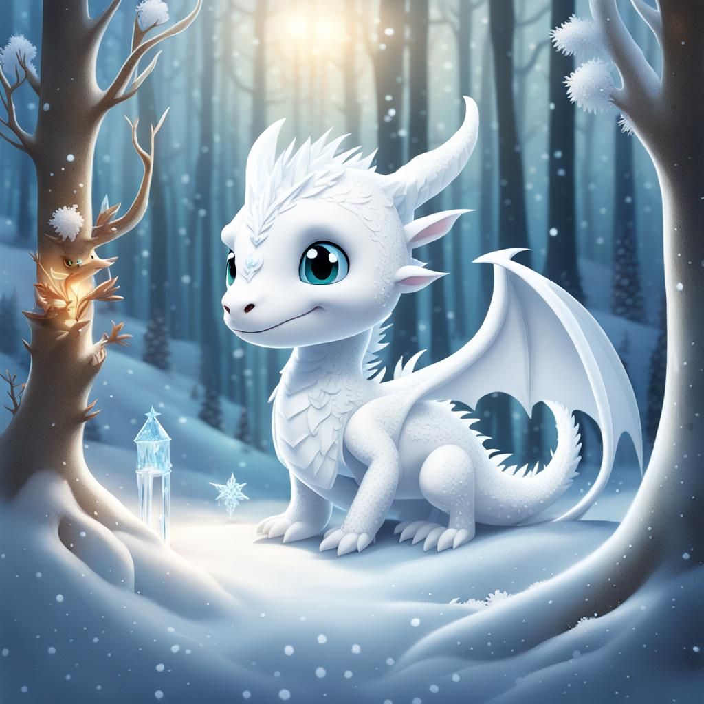 Snowflake's Winter Adventure: 3D Game Cinematic