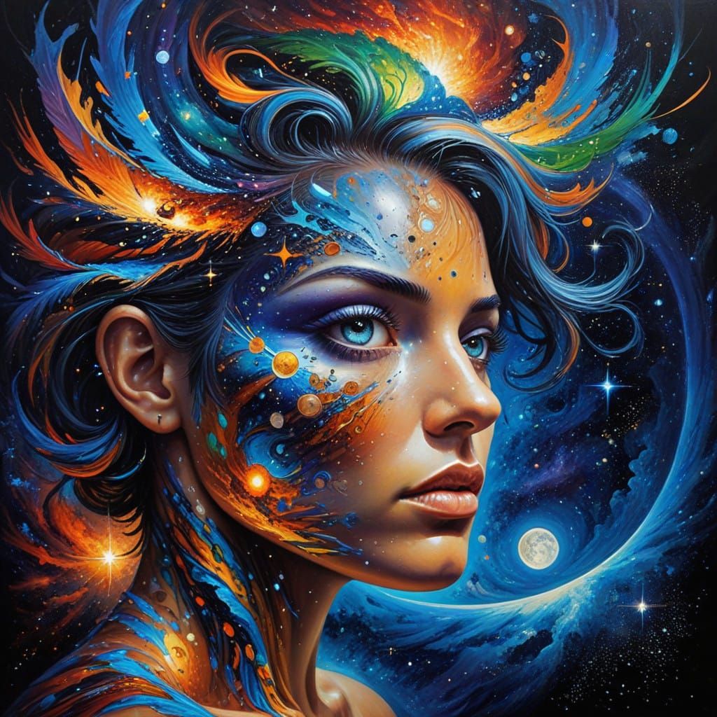 Existential Metaphysical Realms in Hyperdetailed Artistic Vi...