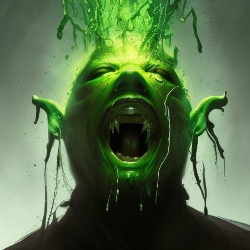 Priest Exorcism in Dark Fantasy Style