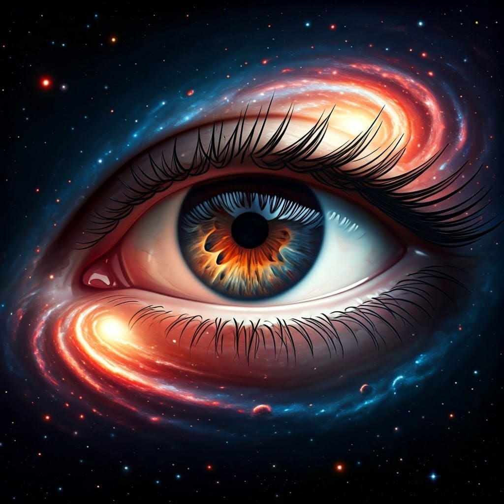 Cosmic Eye at the Universe's Center