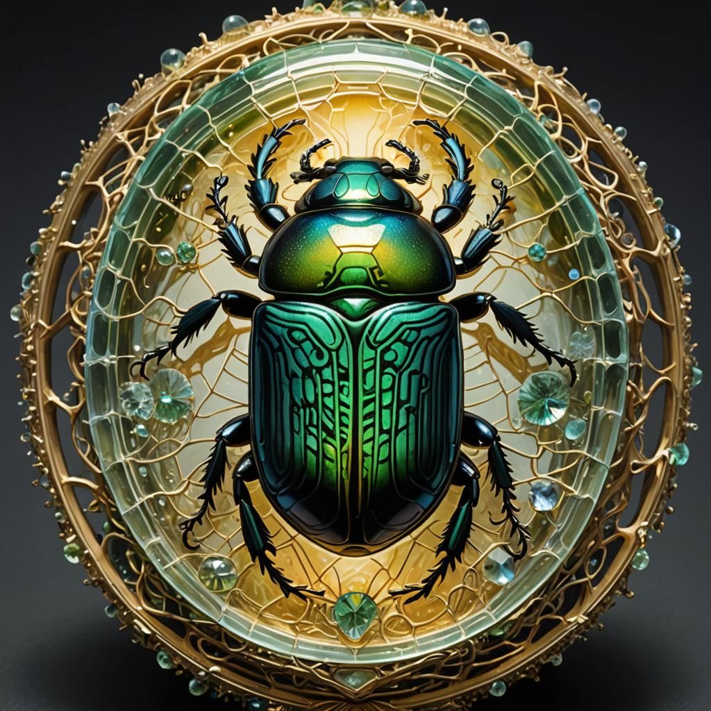 Spider scarab