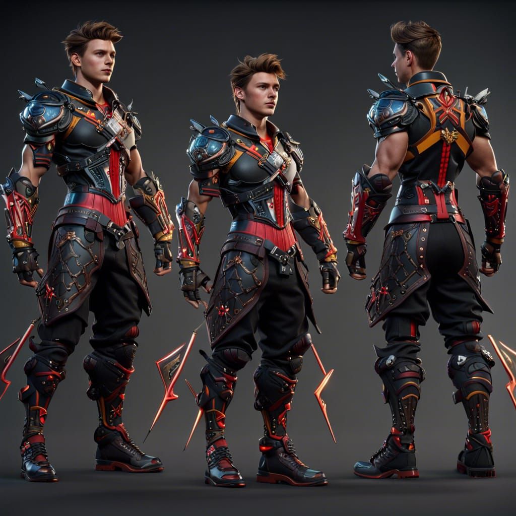 Tom Holland as Kingdom Hearts Keyblade Warrior