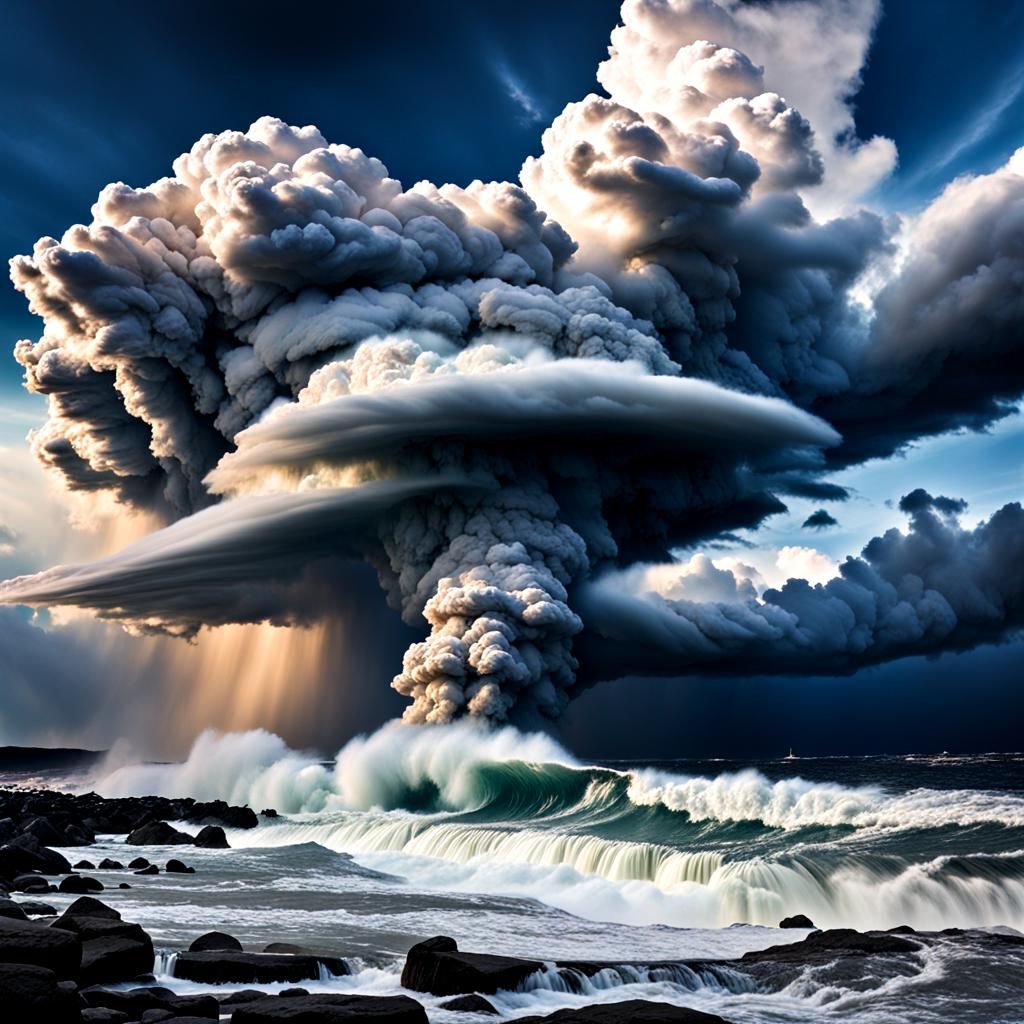 Untamed Beauty: Nature's Fury Unleashed