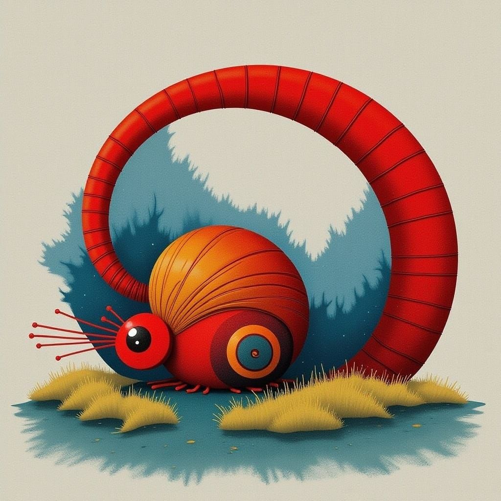 LoRA Model Applied: Crawdad Song Illustration