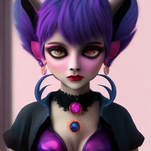 Vibrant Stained-Glass Art: Shimmering Figure in Rainbow Ligh...