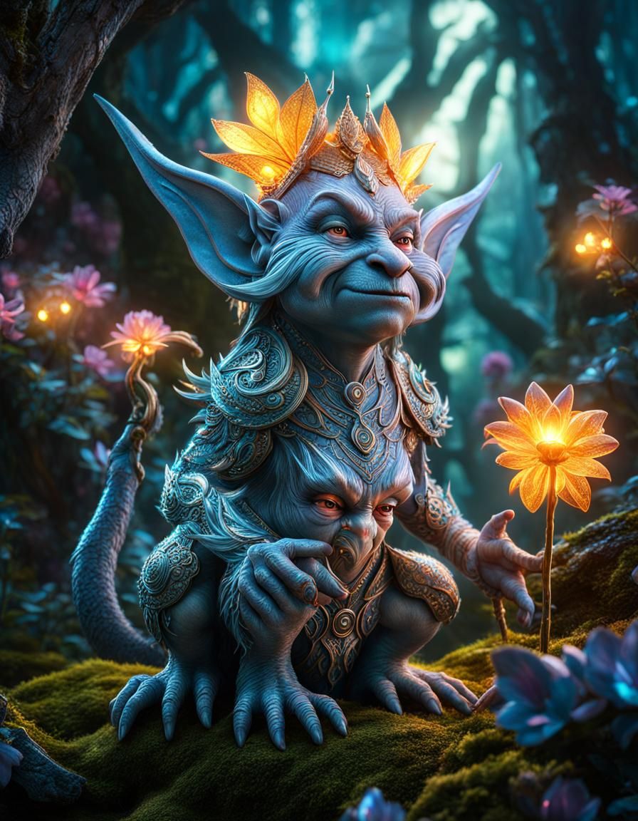 Grandma Pixie Troll
