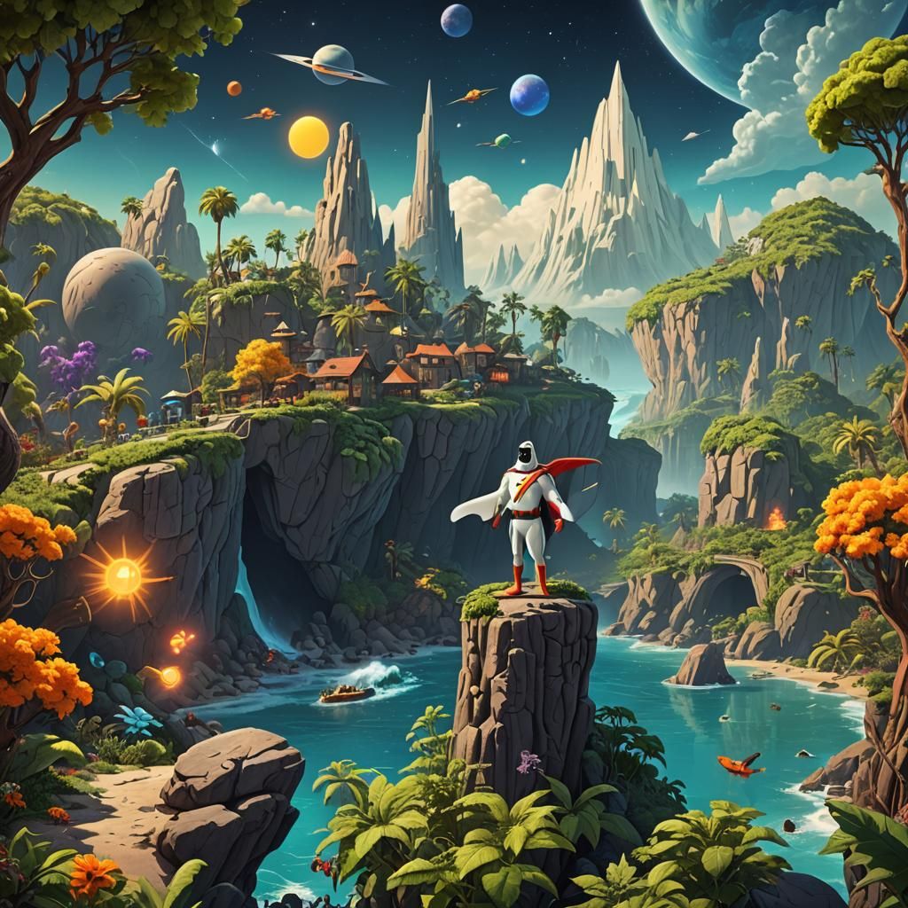 Space Ghost Coast to Coast: Fantasy Concept Art