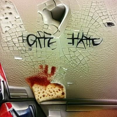 Hate Crime Image Generated by AI