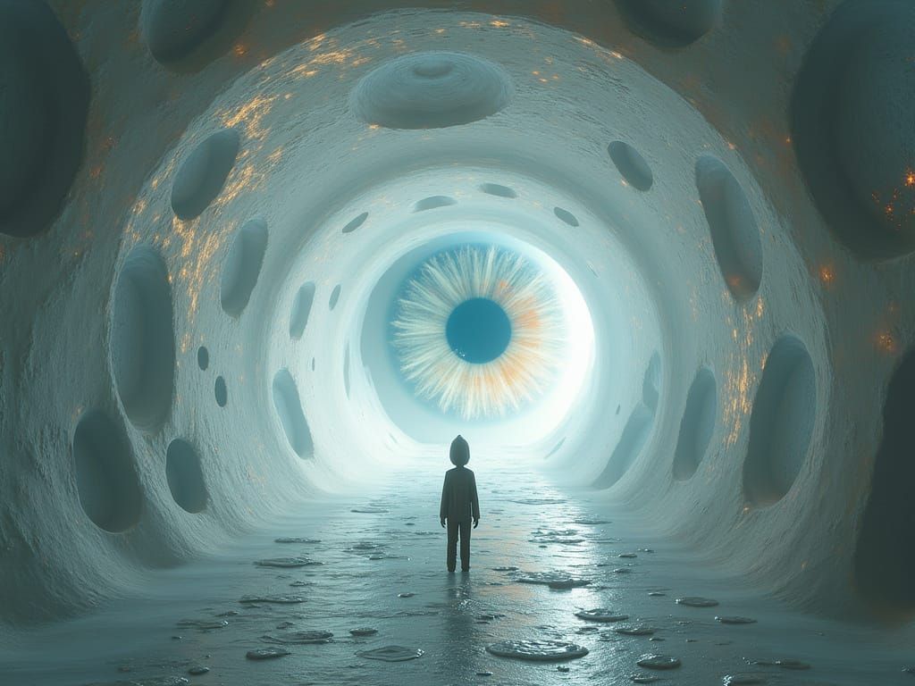 A Very Small Anthropomorphic Entity & An Eyeball in Atmosphe...