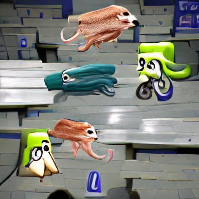 Squid Game AI Image