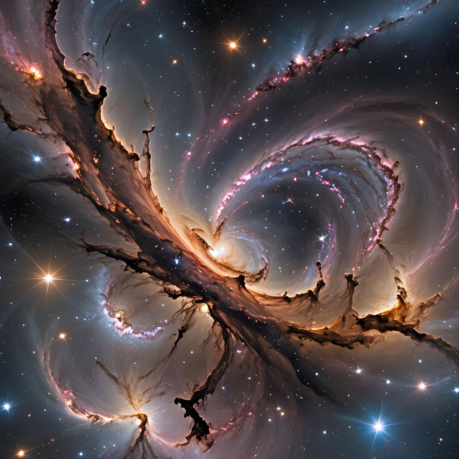 Birth of a Galaxy in Deep Space