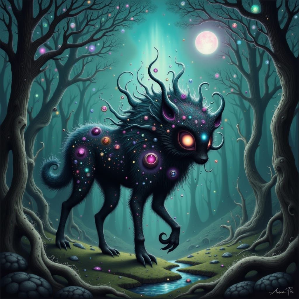 Snarly Yow Howls in Mystical Forest