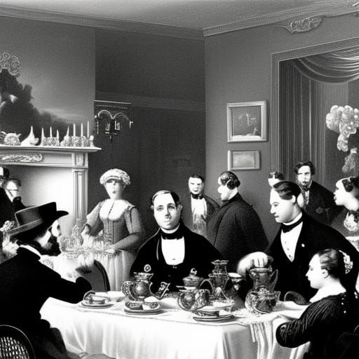 Victorian Men's Tea Club