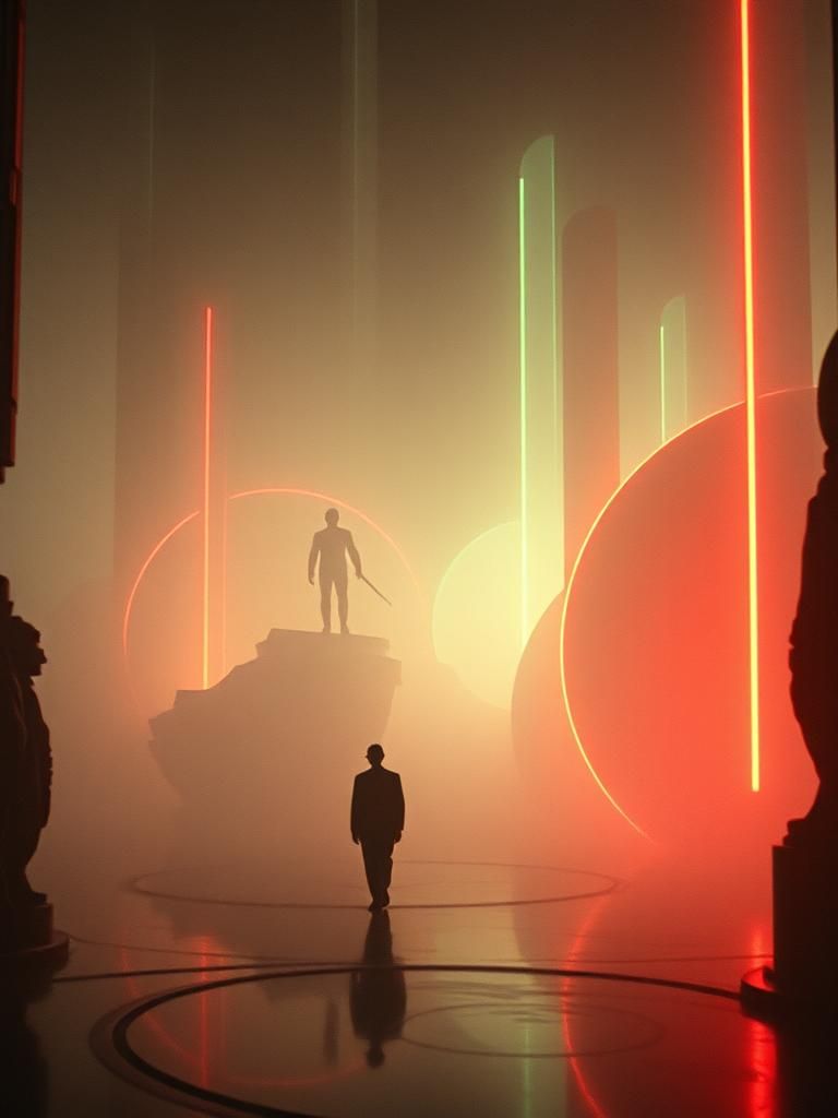 Retro Sci-Fi Dreamscape in Super Panavision 70