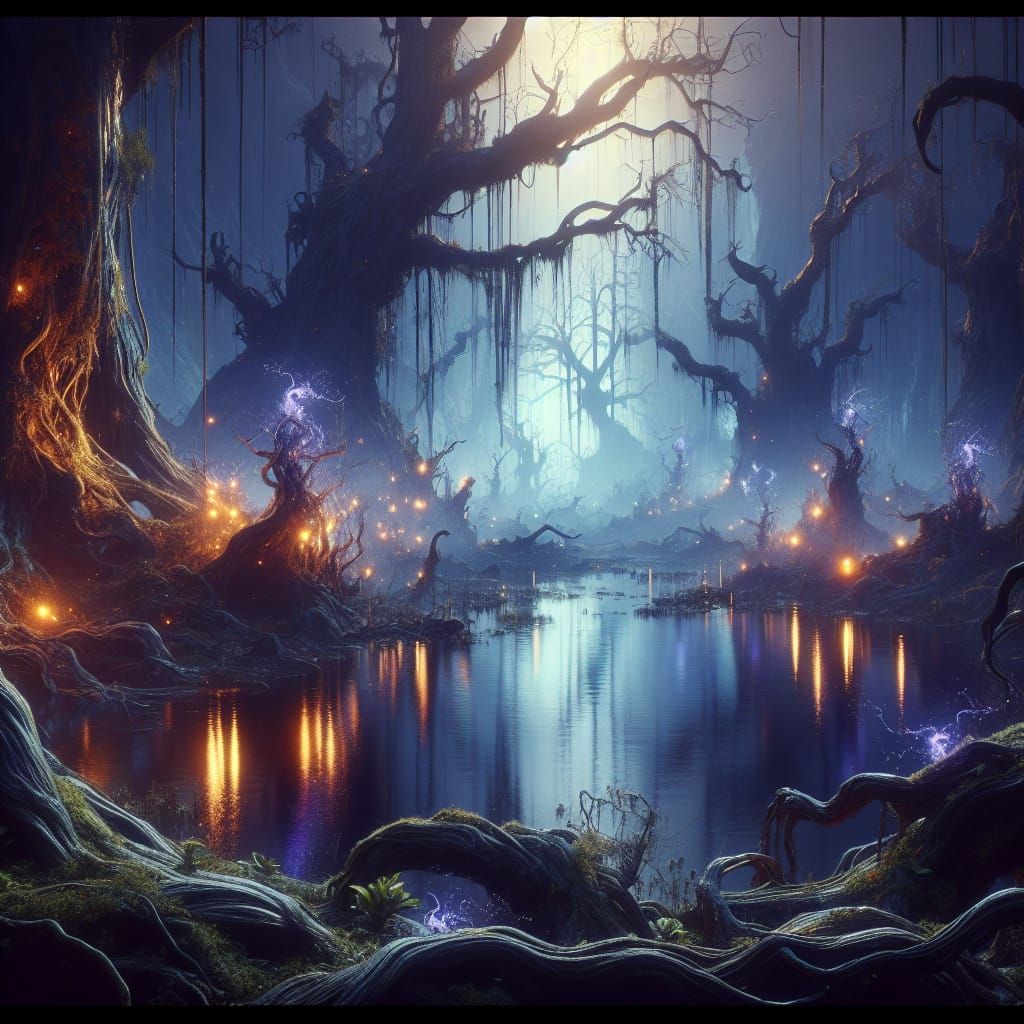 A cursed swamp