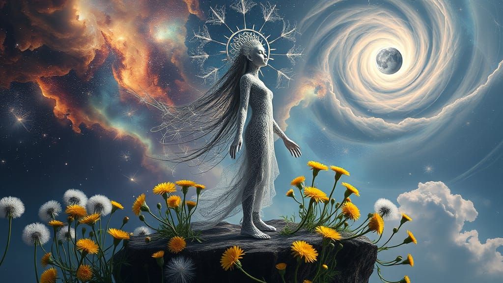 Cosmic Surrealism: Dream of Celestial and Terrestrial