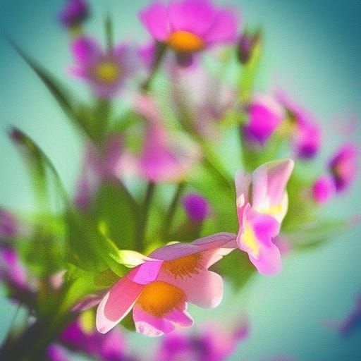 Floral Double Exposure: Surreal Portrait