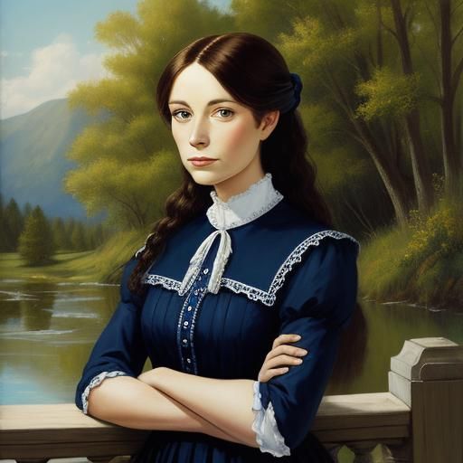 Portrait in a Lovely Setting