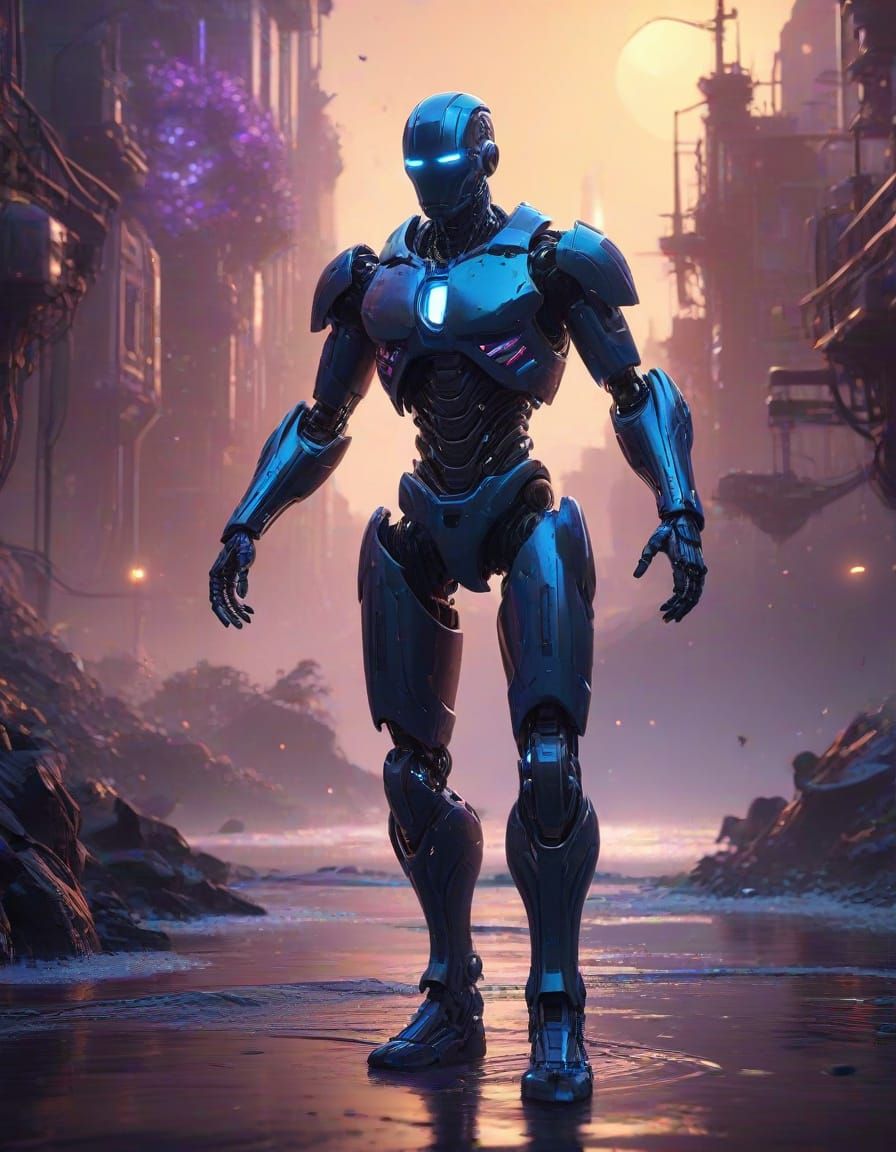 Human and Synthetic Unity in Iridescent Splendor