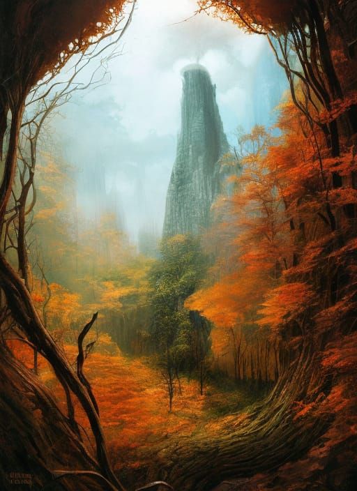 Mythical Gold Mine: Mid-Century Modern Illustration