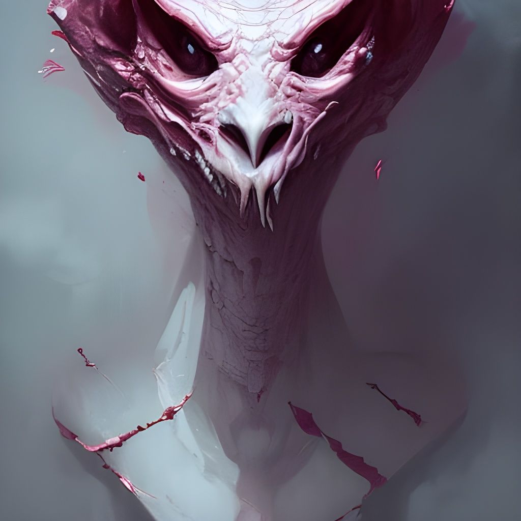 Sinister Rose Creature by Greg Rutkowski