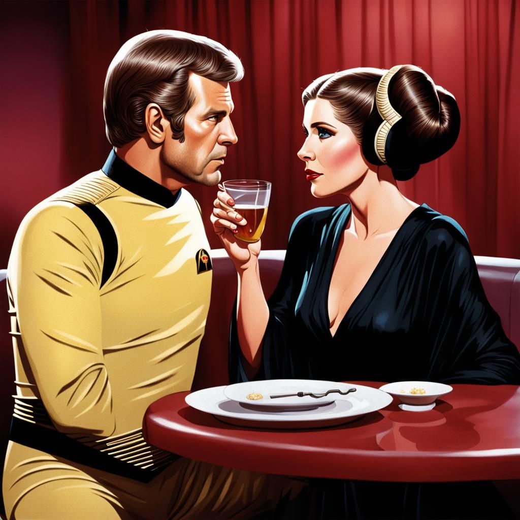 An Inter-galactic Crossover Romantic Date