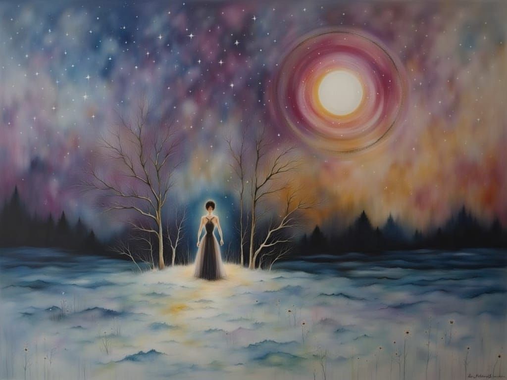 Mystical Threshold: Night Surrenders to Dawn