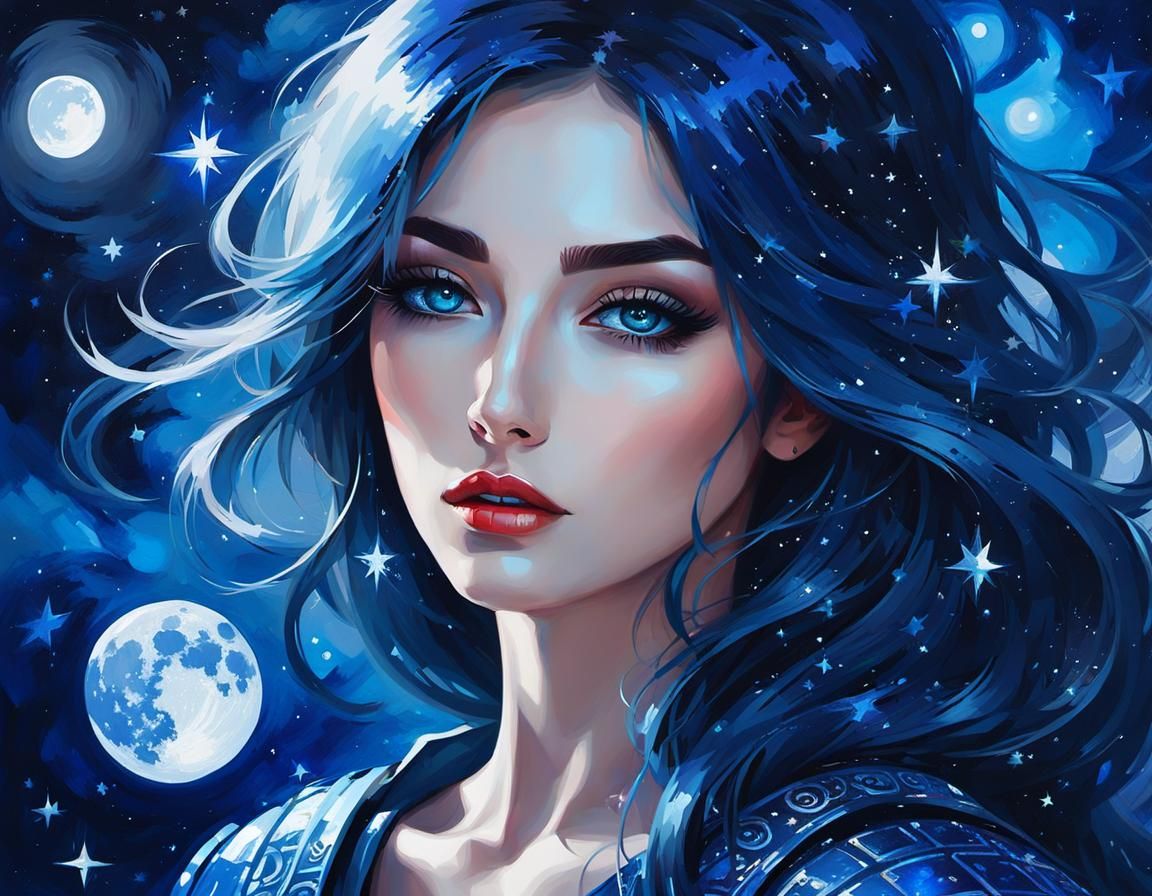 Galactic Tea Party: A Digital Speedpaint