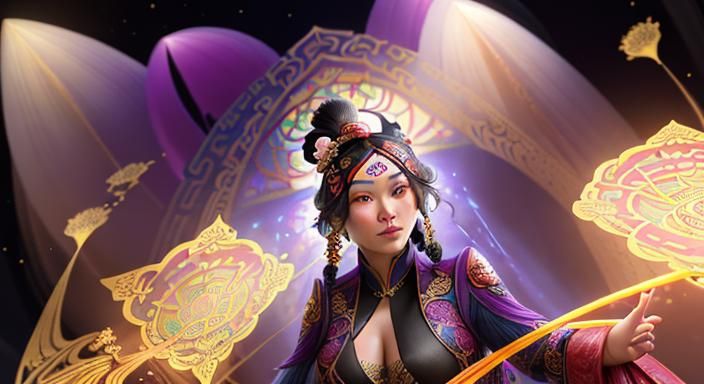 Zheng Yi Sao, Pirate Queen: Digital Matte Painting