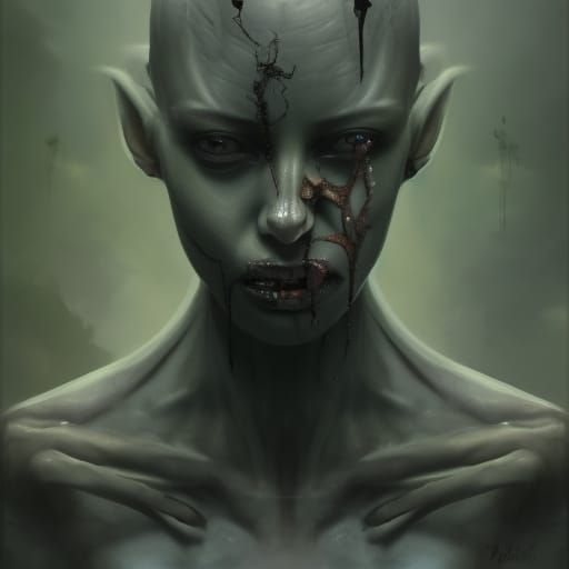 Wrathful Spirit Portrait