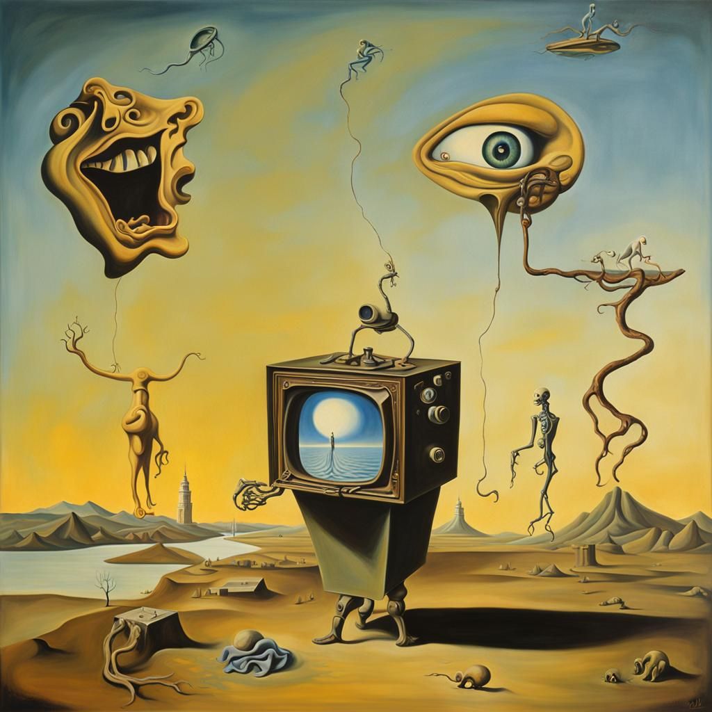 Surrealist Masterpiece Evokes the Evolution of Cinema