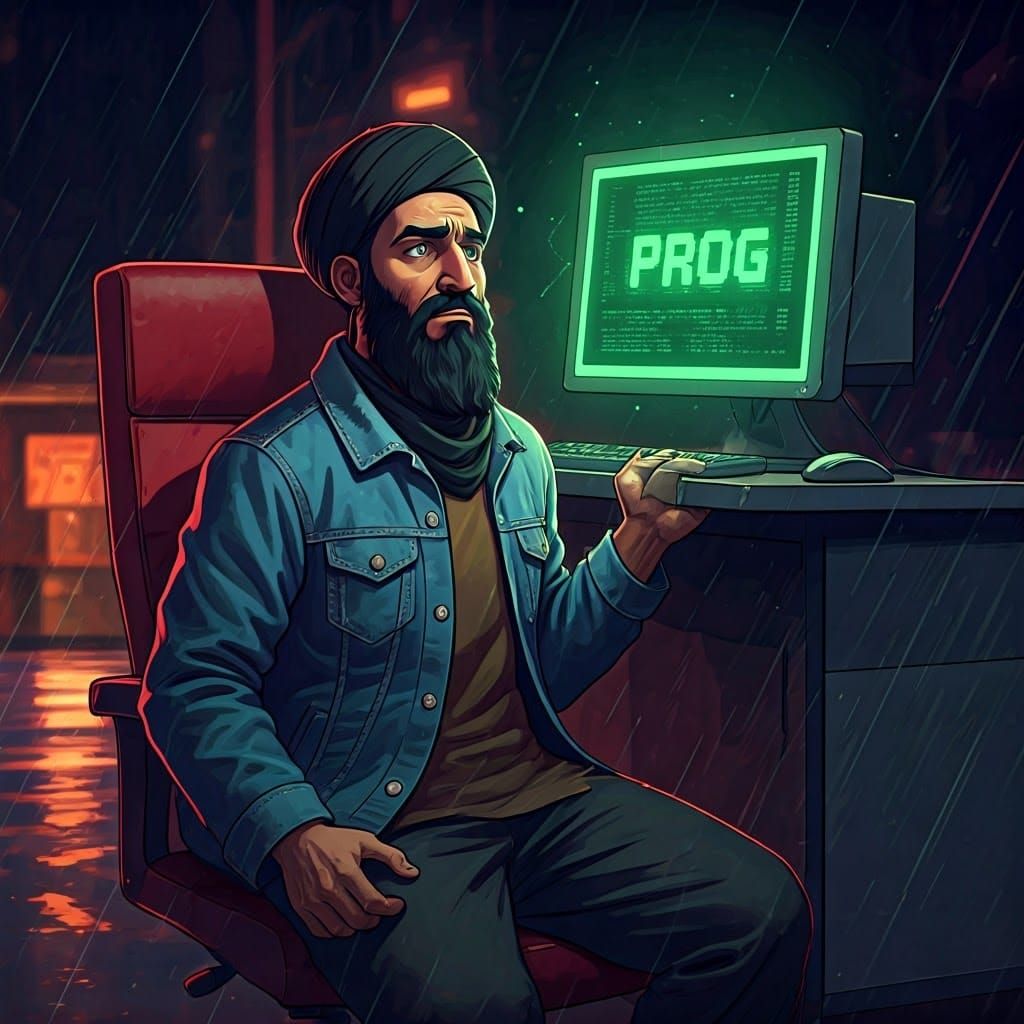 Hacker's Anguish: A Cel-Shaded Theft in Studio Trigger Style